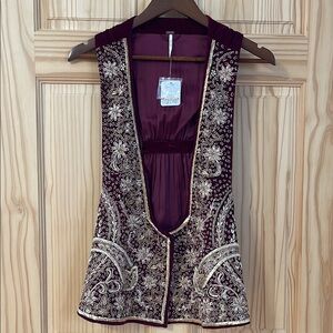 Free People Giselle Boho Vest